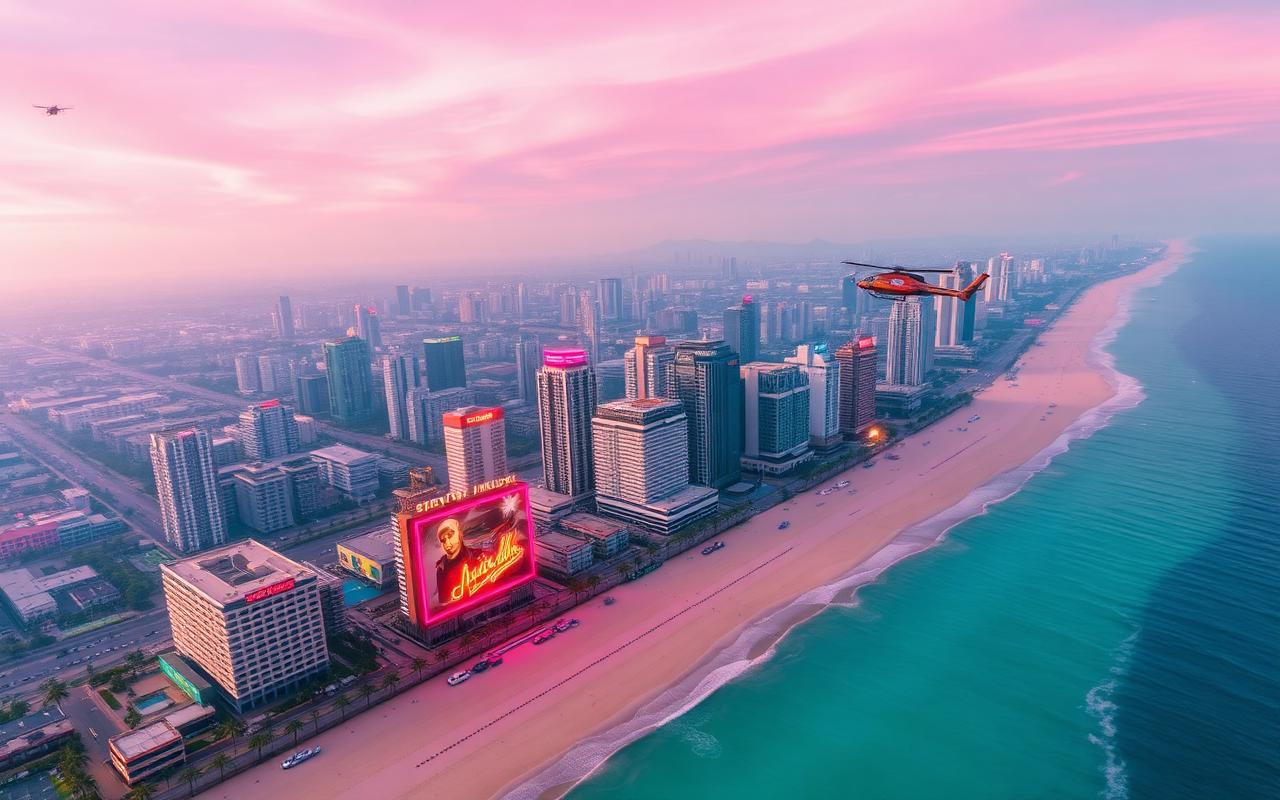 Vice City à noite